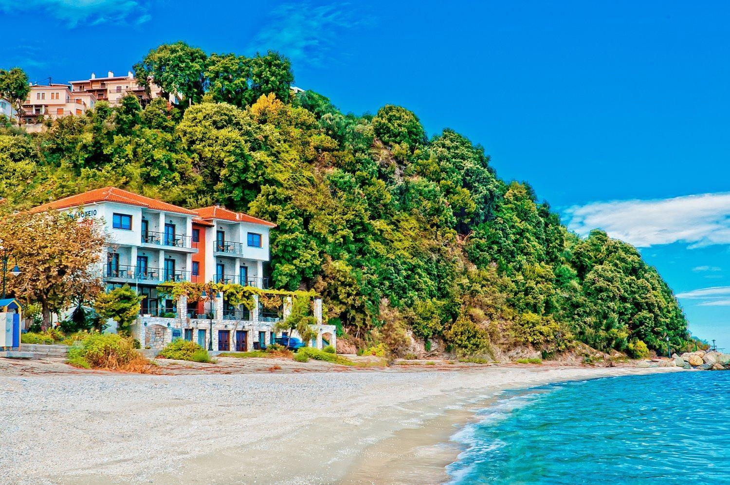 Hotel Manthos Blue Agios Ioannis  Exterior photo